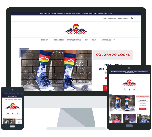 Colorado responsive website
