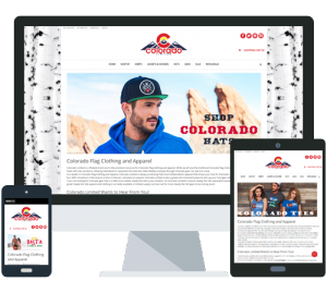Responsive Colorado Apparel Site