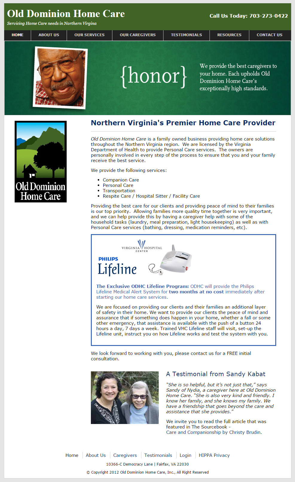 Old Website Old Website