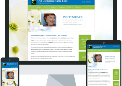 New Website For A Northern Virginia Home Care Company