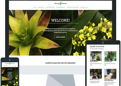 New Website for Plant Care Company