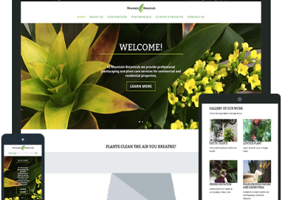 New Website for Plant Care Company