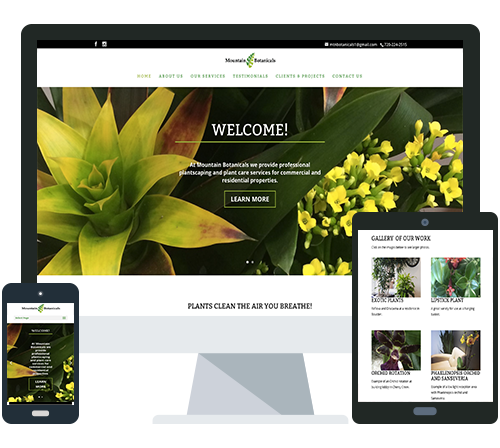 New Website for Plant Care Company