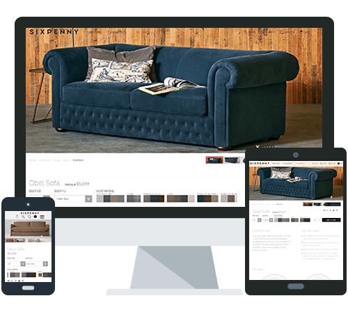 New eCommerce Website for High End Furniture Company