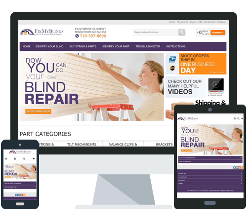 Migration to Magento for DIY Blind Repair Company
