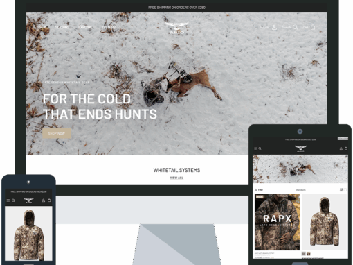 Shopify Redesign for Hunting Gear Company