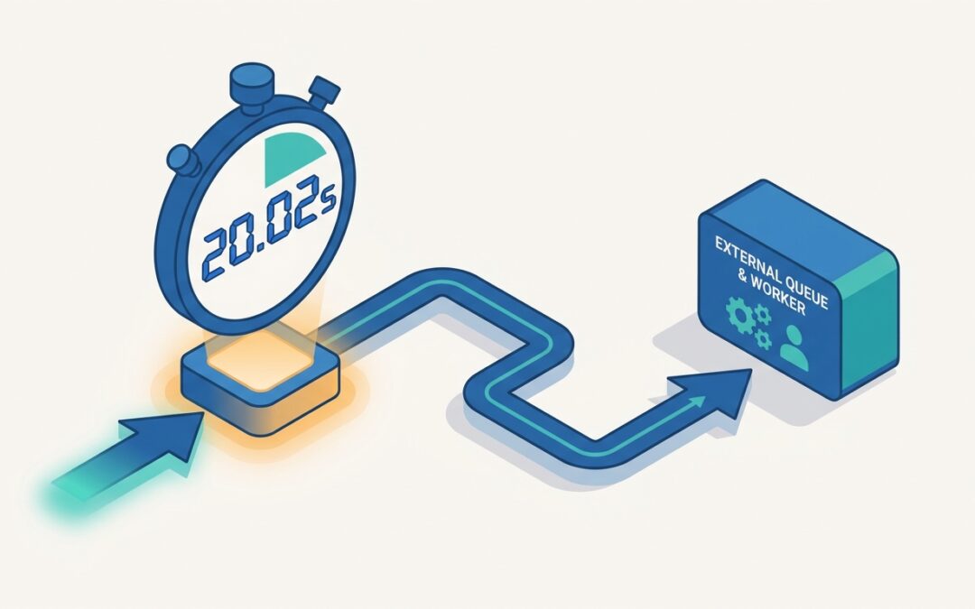 Beating the 20-Second Timeout in HubSpot Custom-Code Actions